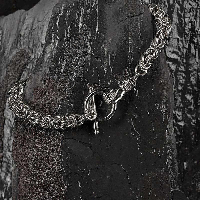 The Given Hand, handwoven chainmaille by Ouroboros Opus