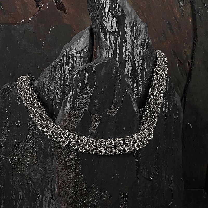 Imperial Double, handwoven chainmaille by Ouroboros Opus