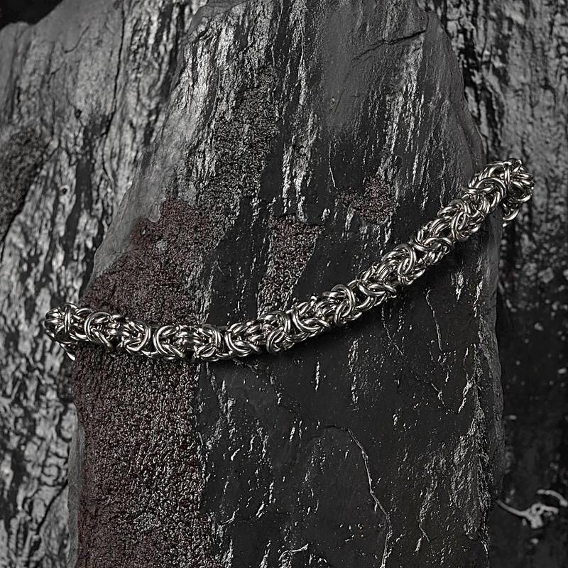 Keystone, handwoven chainmaille by Ouroboros Opus