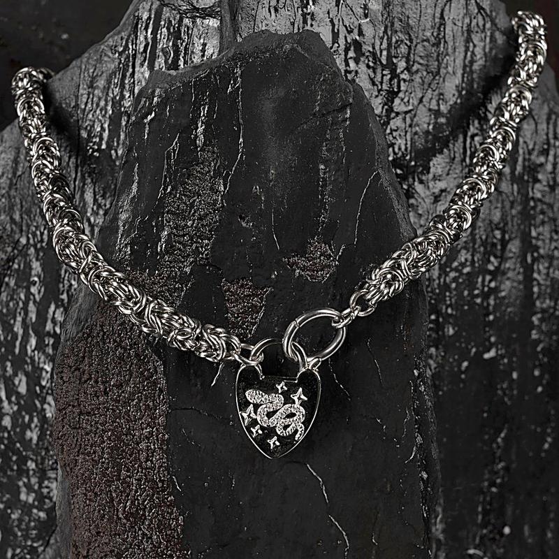 Oathlock, handwoven chainmaille by Ouroboros Opus